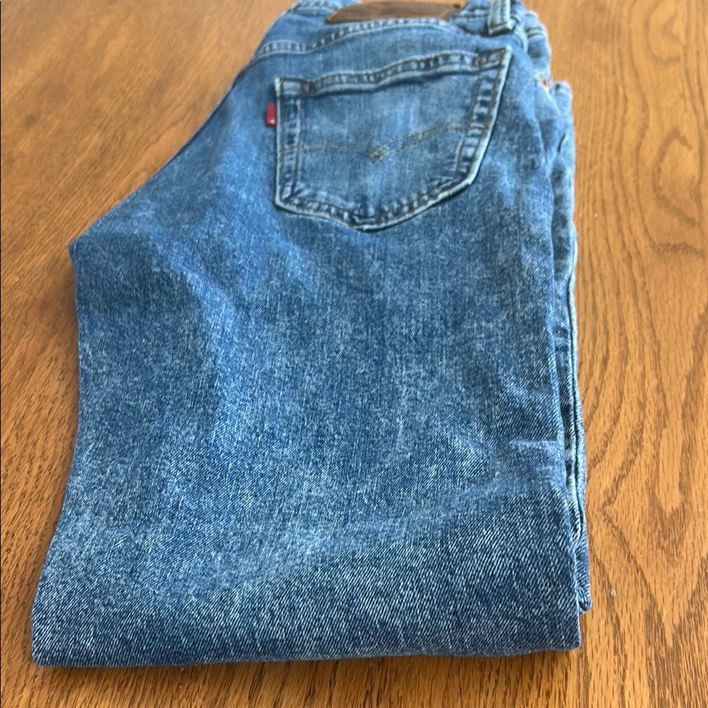 Levi's Blue Straight Jeans Classic Denim